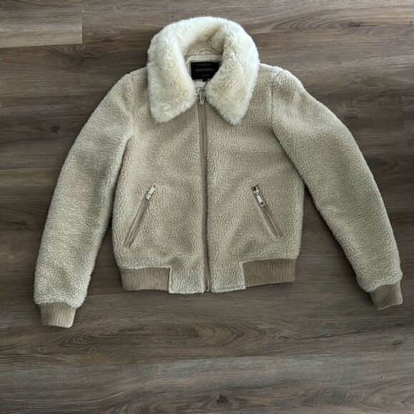 River Island Tan Flight Jacket - Picture 1 of 2